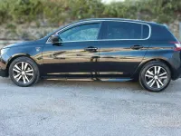 Usata Peugeot 308 GT-line 120 CV (88 kW) 2017 Nero Berlina