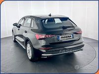 Usata Audi A3 Advanced 150 CV (110 kW) 2024 Nero Berlina