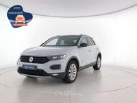Usata VW T-Roc Advance 116 CV (85 kW) 2019 White silver metallizzato nero SUV