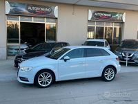 Usata Audi A3 Attraction 150 CV (110 kW) 2015 Bianco Berlina