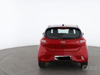 Usata Hyundai i10 Advanced 67 CV (49 kW) 2023 Rosso bordeaux Utilitaria