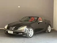 Usata Mercedes SLK200 163 CV (119 kW) 2004 Nero Cabrio