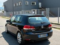 Usata VW Golf VI 110 CV (80 kW) 2009 Nero Utilitaria