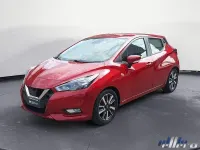 Usata Nissan Micra Tekna 92 CV (67 kW) 2022 Rosso Utilitaria