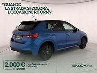 Usata Skoda Fabia 80 CV (58 kW) 2025 Blu race metallizzato nero tulipano perlato Utilitaria