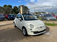 Usata Fiat 500C Lounge 69 CV (50 kW) 2010 Bianco Cabrio