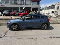 Usata Ford Focus Active 125 CV (91 kW) 2021 Blu/azzurro Berlina