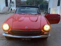 Usata Fiat 124 1970 Rosso Cabrio