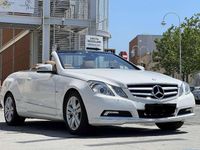Usata Mercedes E350 Executive 231 CV (169 kW) 2010 Bianco Cabrio
