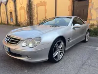 Usata Mercedes SL500 306 CV (225 kW) 2003 Argento Cabrio
