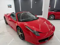 Usata Ferrari 458 600 CV (441 kW) 2015 Rosso Cabrio