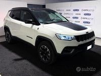 Usata Jeep Compass Trailhawk 240 CV (176 kW) 2023 Bianco metallizzato SUV