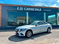 Usata Mercedes C180 Business 122 CV (89 kW) 2019 Argento iridio metallizzato Berlina
