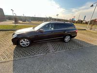 Usata Mercedes E200 Avantgarde 136 CV (100 kW) 2013 Nero Station wagon
