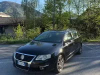 Usata VW Passat 140 CV (102 kW) 2007 Nero Station wagon