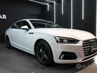 Usata Audi A5 Premium 190 CV (139 kW) 2019 Bianco Berlina