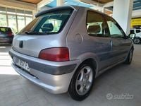 Usata Peugeot 106 GTi 118 CV (86 kW) 1997 Grigio Utilitaria