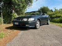 Usata Saab 9-3 Cabriolet 185 CV (136 kW) 2002 Blu Cabrio