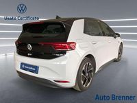 Usata VW ID.3 Pro Performance 150 kW (204 CV) 2022 Glacier white metallizzato ner Utilitaria