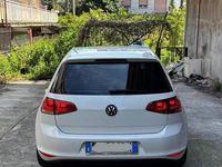 Usata VW Golf VII 110 CV (80 kW) 2013 Bianco Berlina