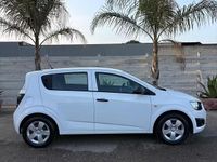 Usata Chevrolet Aveo 84 CV (61 kW) 2013 Bianco Berlina