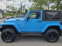 Usata Jeep Wrangler Sahara 199 CV (146 kW) 2018 Blu SUV