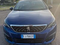 Usata Peugeot 308 GT-line 131 CV (96 kW) 2017 Blu Berlina