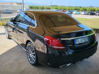 Usata Mercedes C220 Premium 170 CV (125 kW) 2018 Nero Berlina
