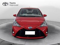 Usata Toyota Yaris Hybrid Active 101 CV (74 kW) 2019 Rosso Berlina
