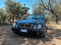 Usata Mercedes CLK200 2001 Blu Cabrio