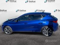 Usata Seat Leon FR 150 CV (110 kW) 2021 Blu Berlina
