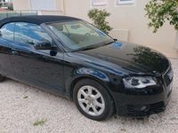 Usata Audi A3 Cabriolet Ambition 140 CV (102 kW) 2009 Nero Cabrio