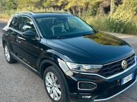 Usata VW T-Roc Advance 150 CV (110 kW) 2019 Nero SUV