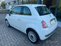 Usata Fiat 500 Lounge 69 CV (50 kW) 2009 Bianco Cabrio