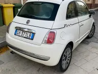 Usata Fiat 500 75 CV (55 kW) 2009 Bianco Cabrio