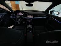 Usata Audi A3 Sportback g-tron S-Line 131 CV (96 kW) 2022 Blu Utilitaria