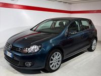 Usata VW Golf VI Highline 122 CV (89 kW) 2010 Blu Utilitaria