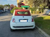 Usata Fiat 500C 69 CV (50 kW) 2015 Bianco Cabrio