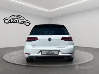 Usata VW Golf VII R-line 150 CV (110 kW) 2019 Bianco Berlina