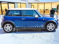 Begagnad Mini Cooper 116 HK (85 kW) 2003 Blå Halvkombi
