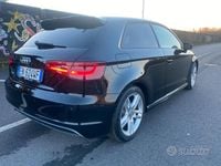 Usata Audi A3 S-line plus 150 CV (110 kW) 2012 Nero Utilitaria