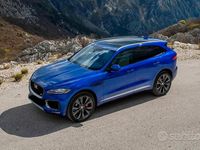 Usata Jaguar F-Pace First Edition 300 CV (220 kW) 2017 Blu SUV