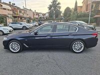 Usata BMW 520 Luxury Line 190 CV (139 kW) 2017 Blu/azzurro Berlina