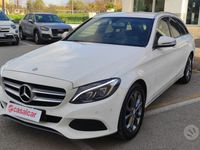 Usata Mercedes C220 170 CV (125 kW) 2015 Bianco Station wagon