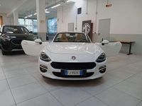 Usata Fiat 124 Spider Lusso 140 CV (102 kW) 2017 Bianco interno beige Cabrio