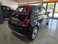 Usata Fiat 500C Mirror 69 CV (50 kW) 2018 Nero Cabrio