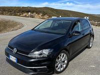 Usata VW Golf VII 110 CV (80 kW) 2018 Nero Utilitaria