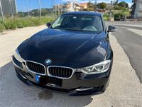 Usata BMW 320 Sport Line 184 CV (135 kW) 2015 Nero Station wagon