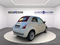 Usata Fiat 500 Lounge 2014 Bianco Cabrio