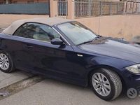 Usata BMW 120 Cabriolet 176 CV (129 kW) 2009 Blu Cabrio